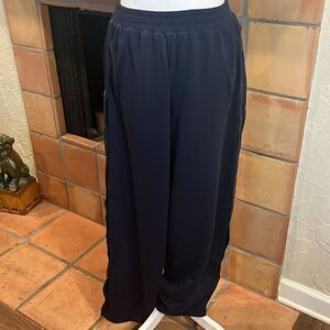 Nap Dark Blue Relaxed Buttoned Pants, size SMALL